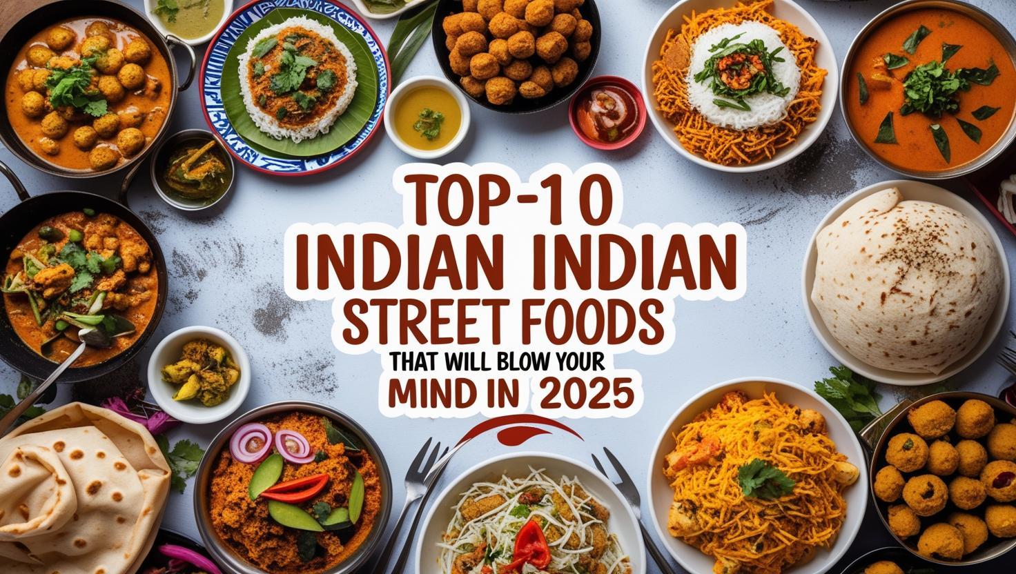 food blog topic top 10 Must-Try Indian Street Foods That Will Blow Your Mind in 2025
